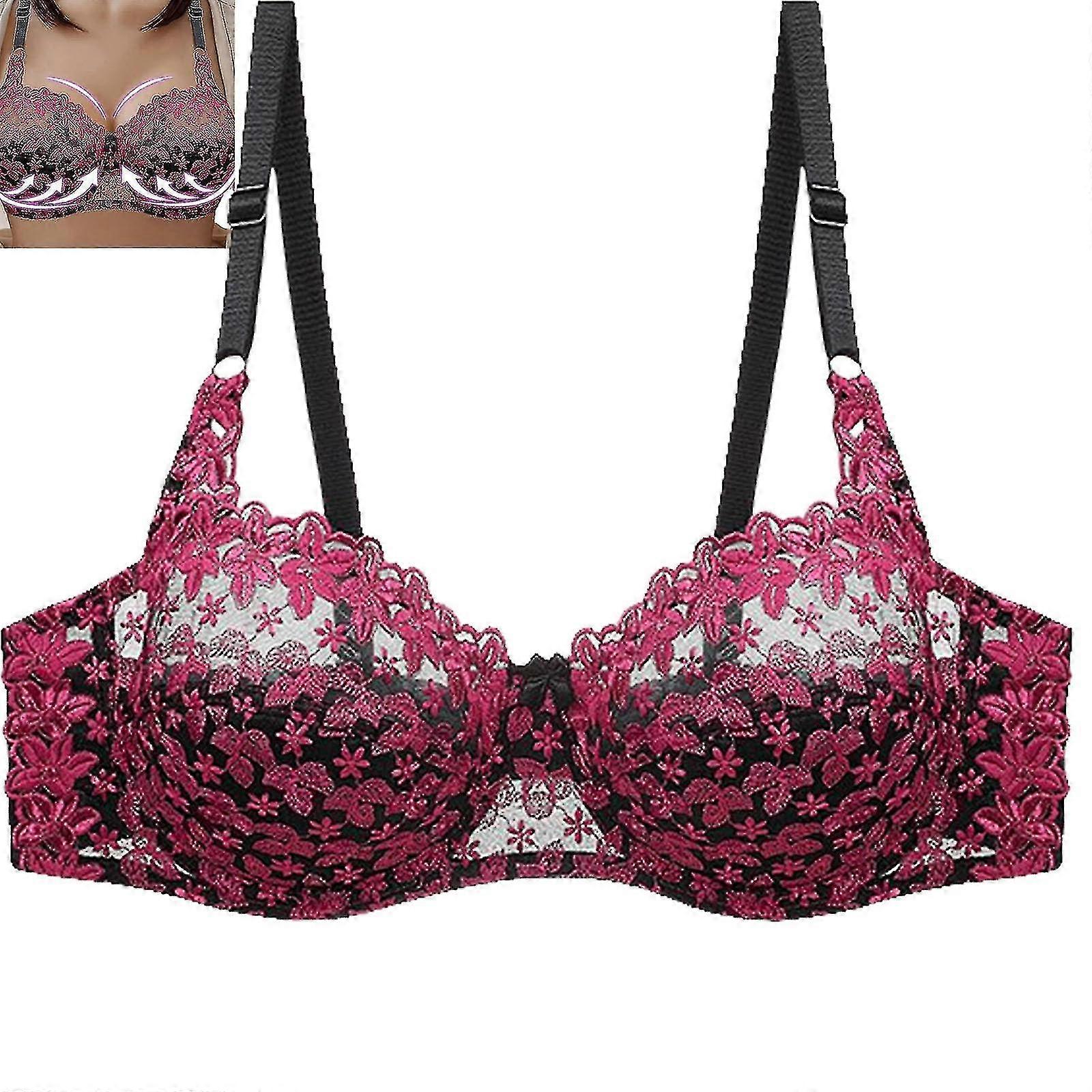 Large Size Women's Bra Without Wires, Comfortable And Soft, 75d To 100d Large Size Bra Is Comfortable