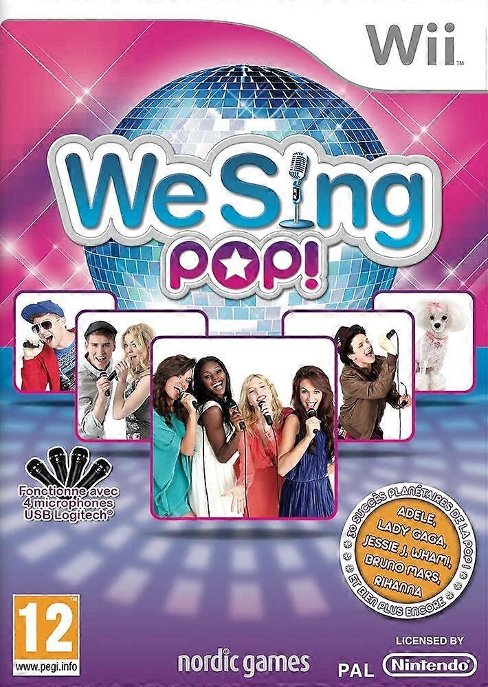 WE SING POP WII - PAL - Neu & Versiegelt