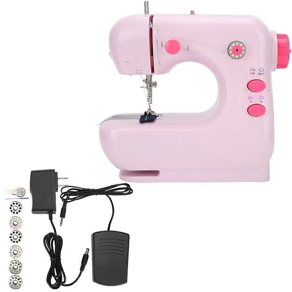 Machine à coudre de table portable Overlock Outil de broderie multifonctionnel 100240VUS Plug