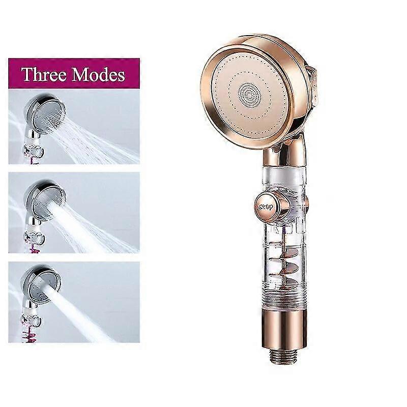 High qualityMagic Watering High Pressure With Filter 3-function Shower Head With One Key Stop Bathroom Handheld Sprayer  Nozzle