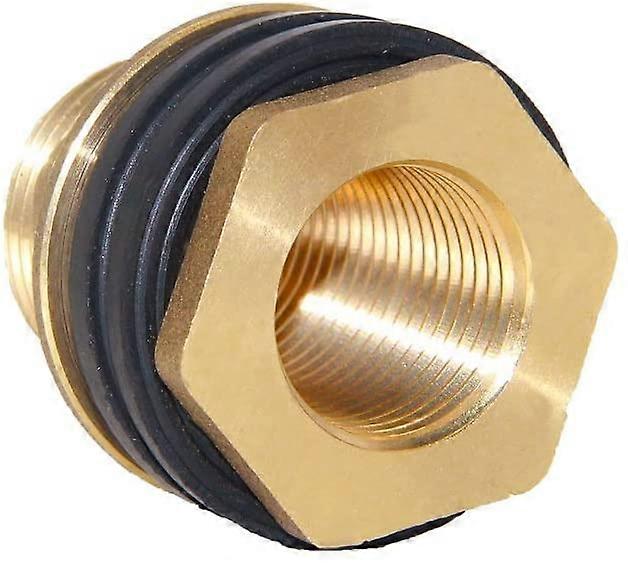 Hatolha Connettore In Ottone Per Serbatoio Acqua Piovana, Adattatore 1/2