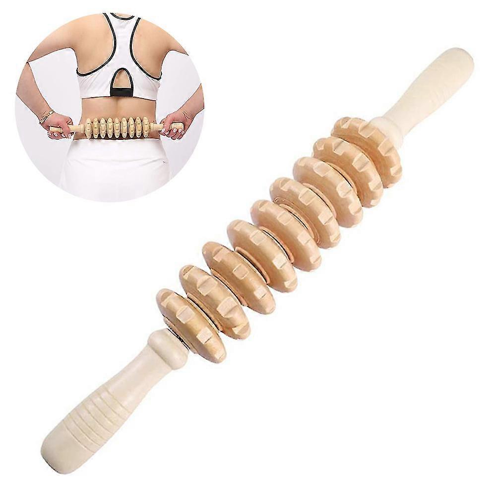 Accessories Anti Cellulite Massage Roller Tool Massager Wooden