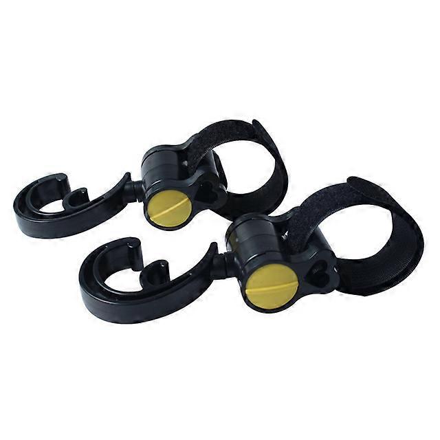 2 kpl/setti vauvan monirattaiden koukku vaippakassin ripustin lapsi pyörivä 360 aktiviteettivarusteet vaunujen ripustin vauvan autorattaiden lisävarusteet