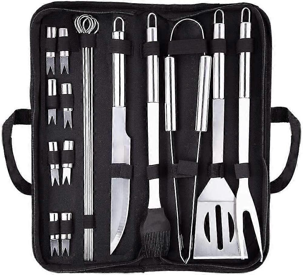 18-piece Grill Tool Set, Bbq Grill Cutlery Tool Set Grill Set, Grill Spatula, Grill Brush