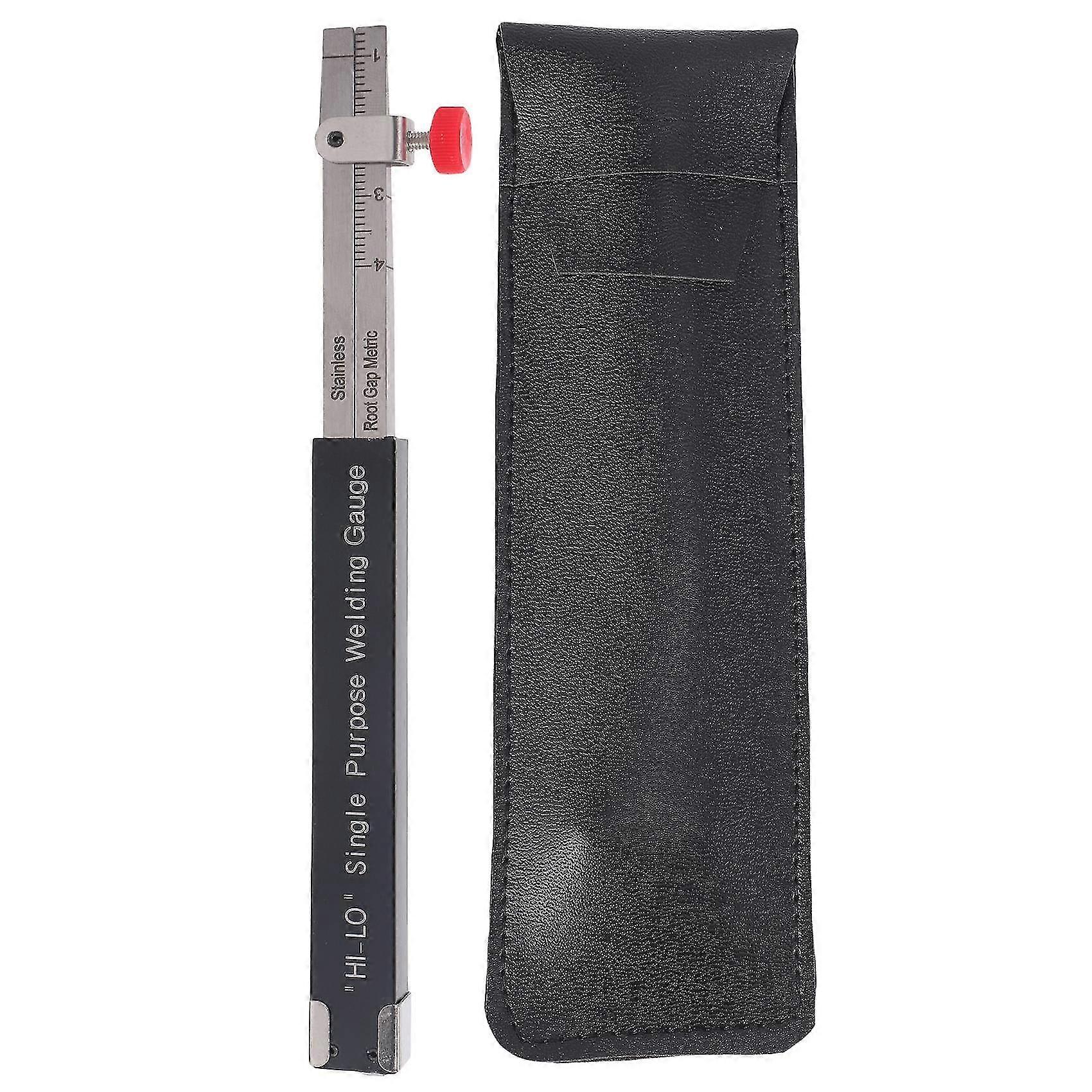 Welding Inspection Scale Small Height Gauge Hi-lo Dedicated Internal Welding Ruler Metric Size N19