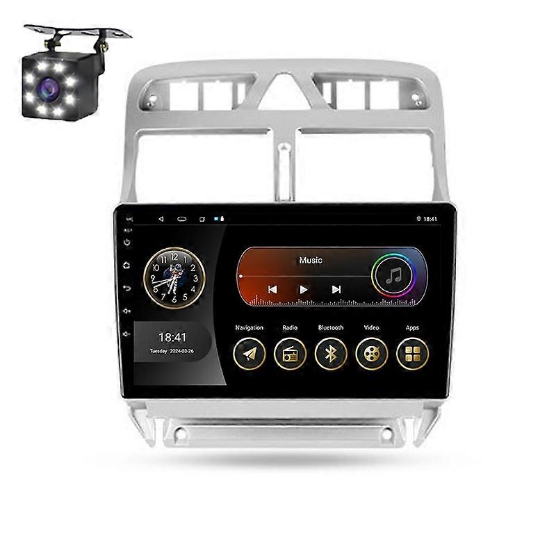 Radio For Peugeot 307 1 2001 - 2008 Wireless CarPlay Android Auto Multimedia Car intelligent