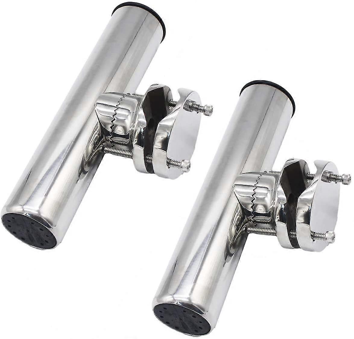 2 pcs rail clamp on fishing rod holder for boat
