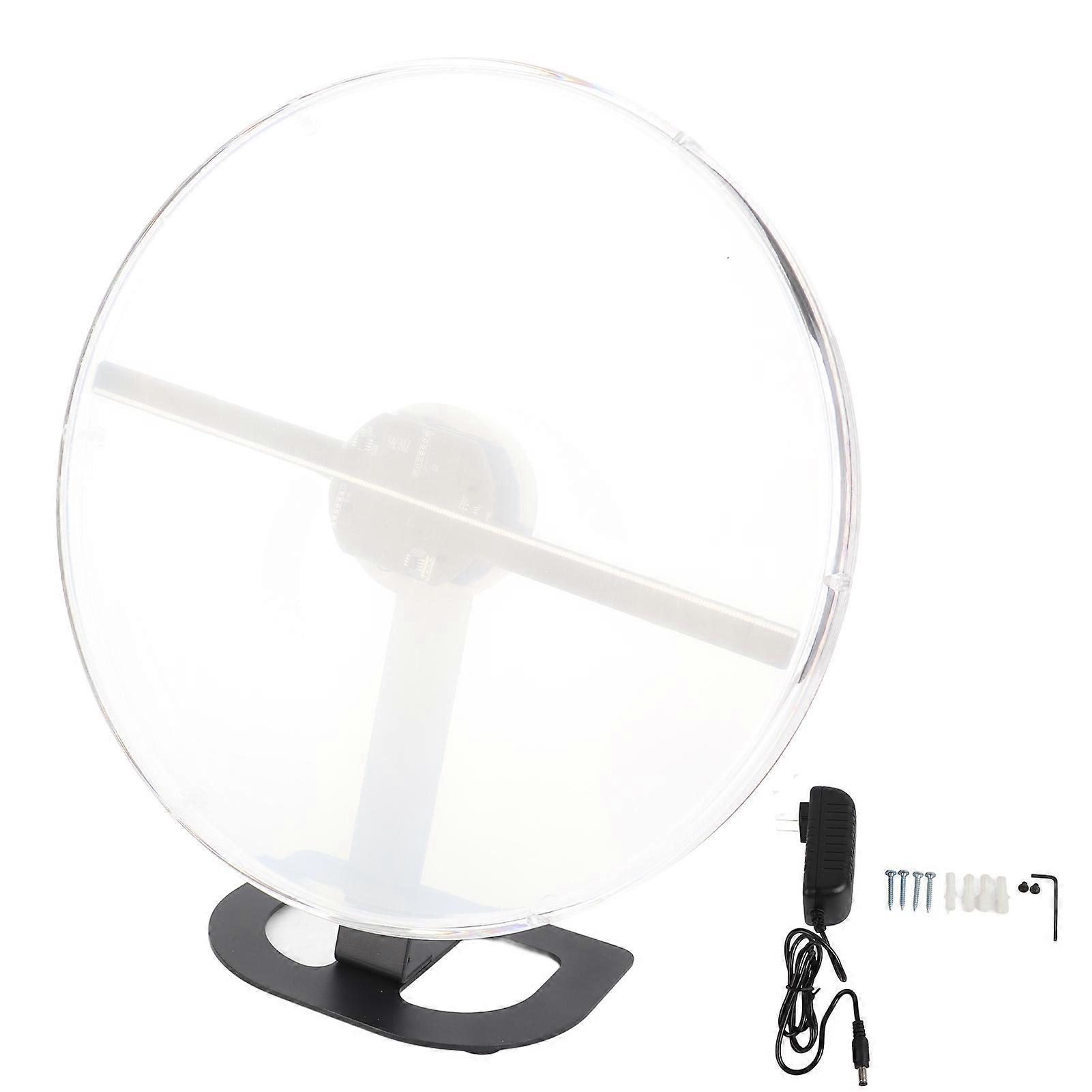 32cm Advertising Display 3D Hologram Fan Built In 16G Memory Card for Shops Bars US Plug 100240V NO.7639