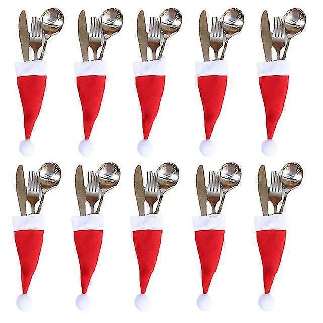 20pcs Tableware Holder Bag Hat Decorations Kitchen Accessories Home Decor 2024 Ornaments