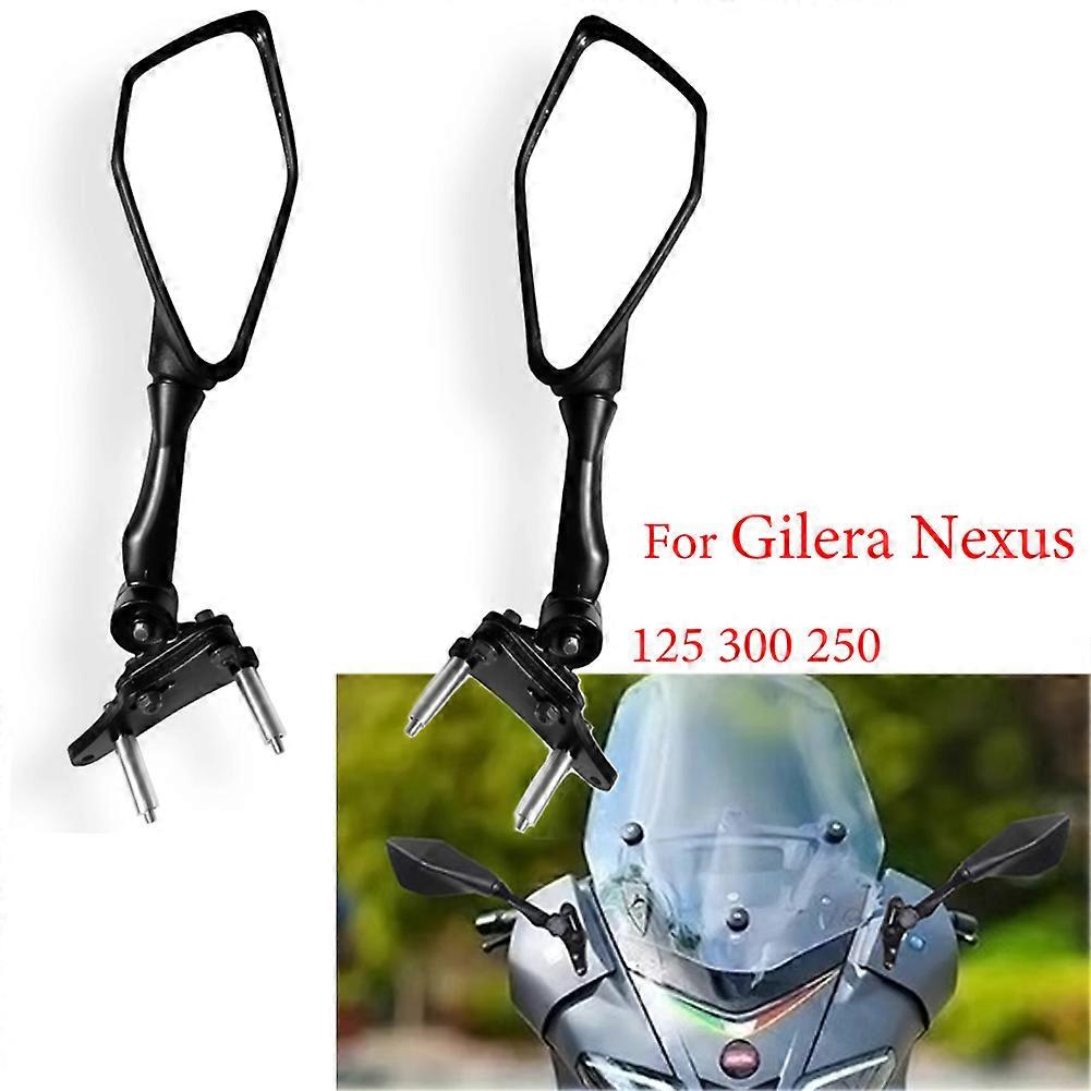 Motorcycle Rear Shift Rearview Mirrors Move Forward Athletics Side View Mirror For Gilera Nexus 125 300 250 SR MAX250