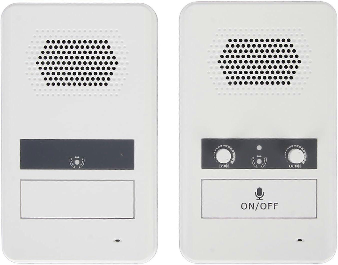 Wireless for Home, 656ft Long Range House Intercom System, Room to Room Intercom, Counter Window Intercom System