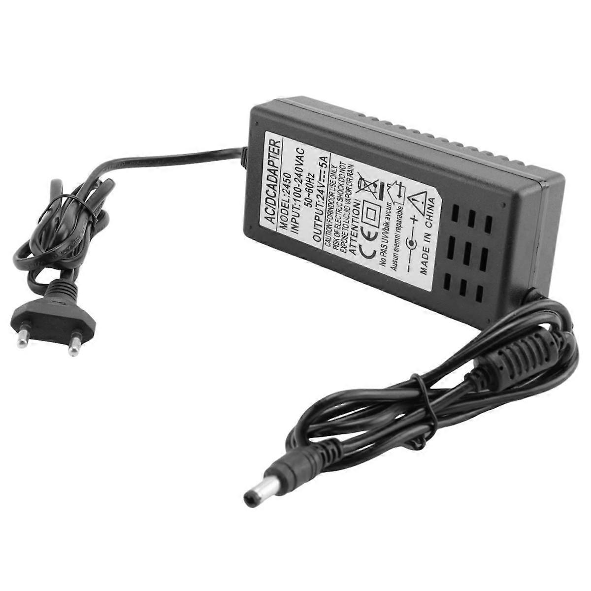 AC DC 24V 5A Netzteil Adapter Sprühgerät Lampe Platine Wasserreiniger Wasserspender Pumpe Netzteil EU-Stecker