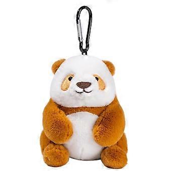 13cm Kawaii Panda Pluche Sleutelhanger Speelgoed Schattige Knuffels Panda Knuffels Mini Pop Cartoon Anime Zacht Kinderspeelgoed Hanger Geschenken