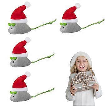 Kat Kerst Speelgoed 4 Stuks Catnip Santa Claus Speelgoed Interactief Voor Binnen