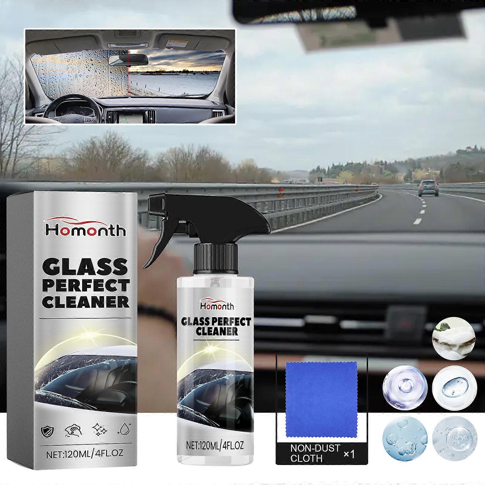 Detergente per vetri Parabrezza anteriore Vision Trasparente Occhiali per casco Pulizia multiuso 120ml FLYE3844