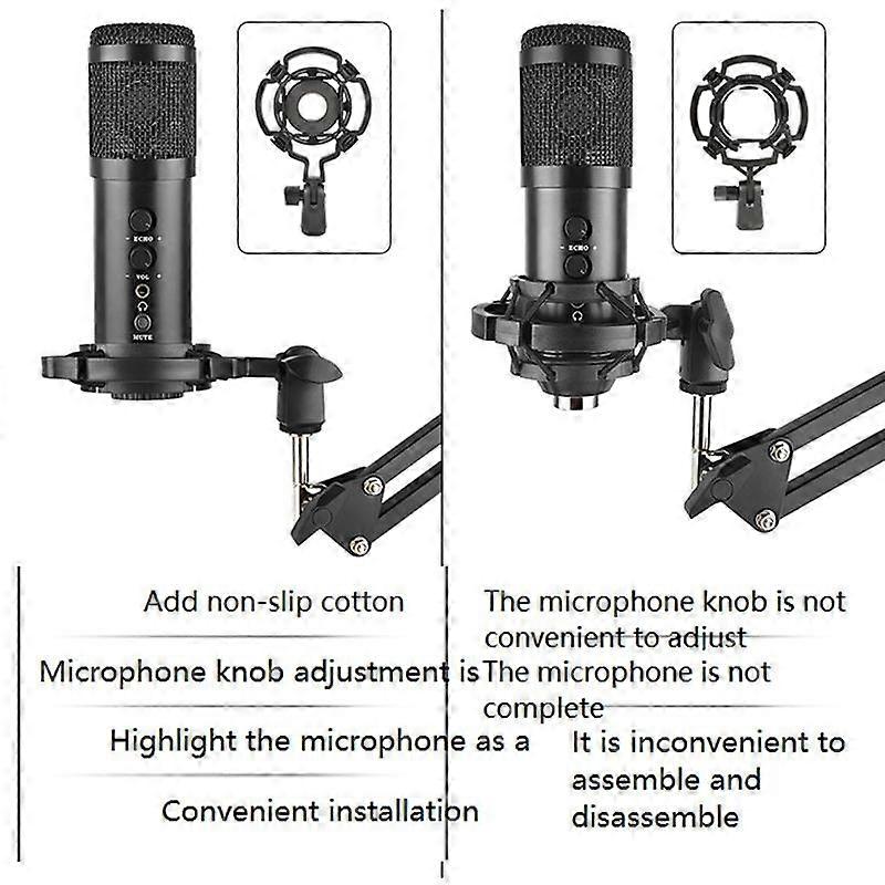 Universal Professional Condenser Microphone Mic Shock Mount Holder Studio Recording Bracket