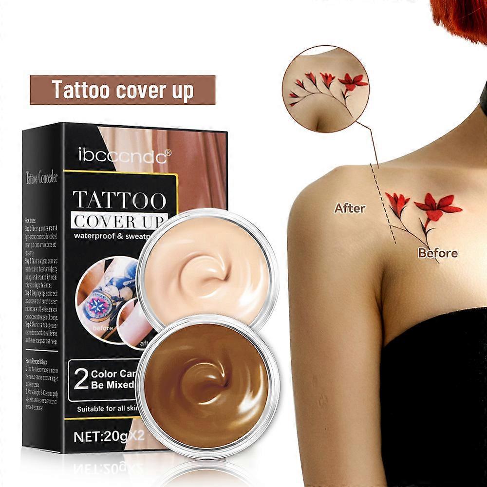 Two Color Concealer Sweat Cover Concealer Liquid Durable Concealer