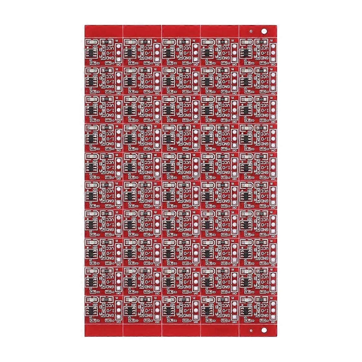 50Pcs Ttp223 Touch Button Modular Self-Locking Jog Capacitive Switch Single-Channel Transformation