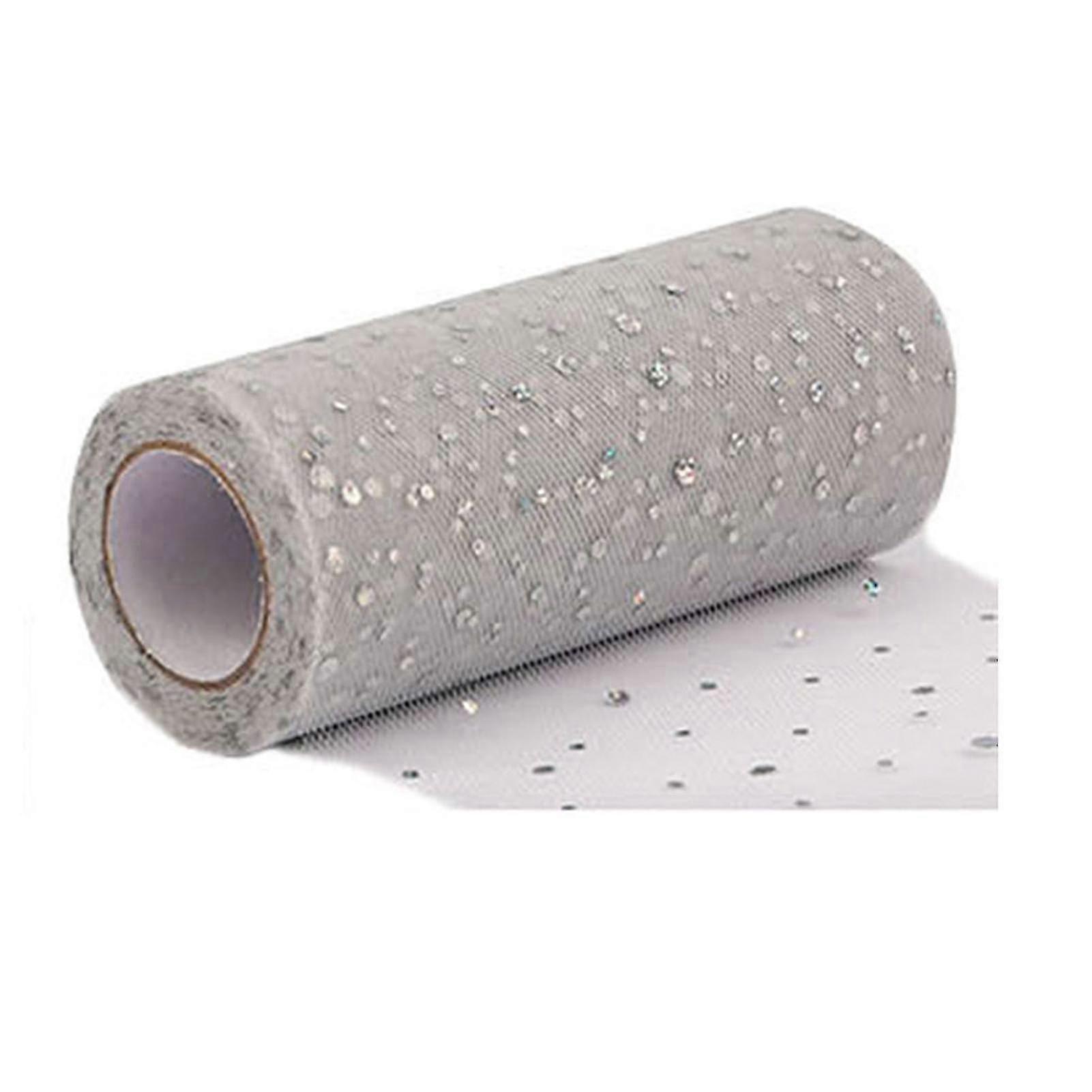 1 Roll Useful Tulle Ribbon Roll Smooth Texture Gift