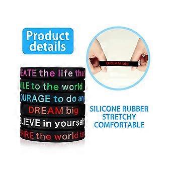 Ensemble De 30 Bracelets De Motivation Bracelets De