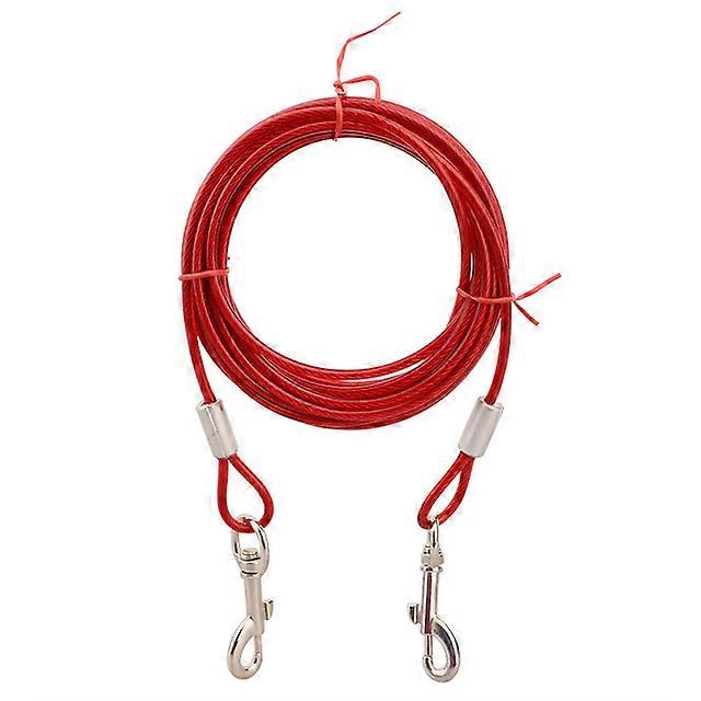 Double Head Hook Steel Wire Pet Chain