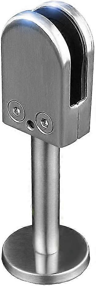 Glass Clamp Fixing Bracket, 304 Stainless Steel U-shaped Bracketsilver