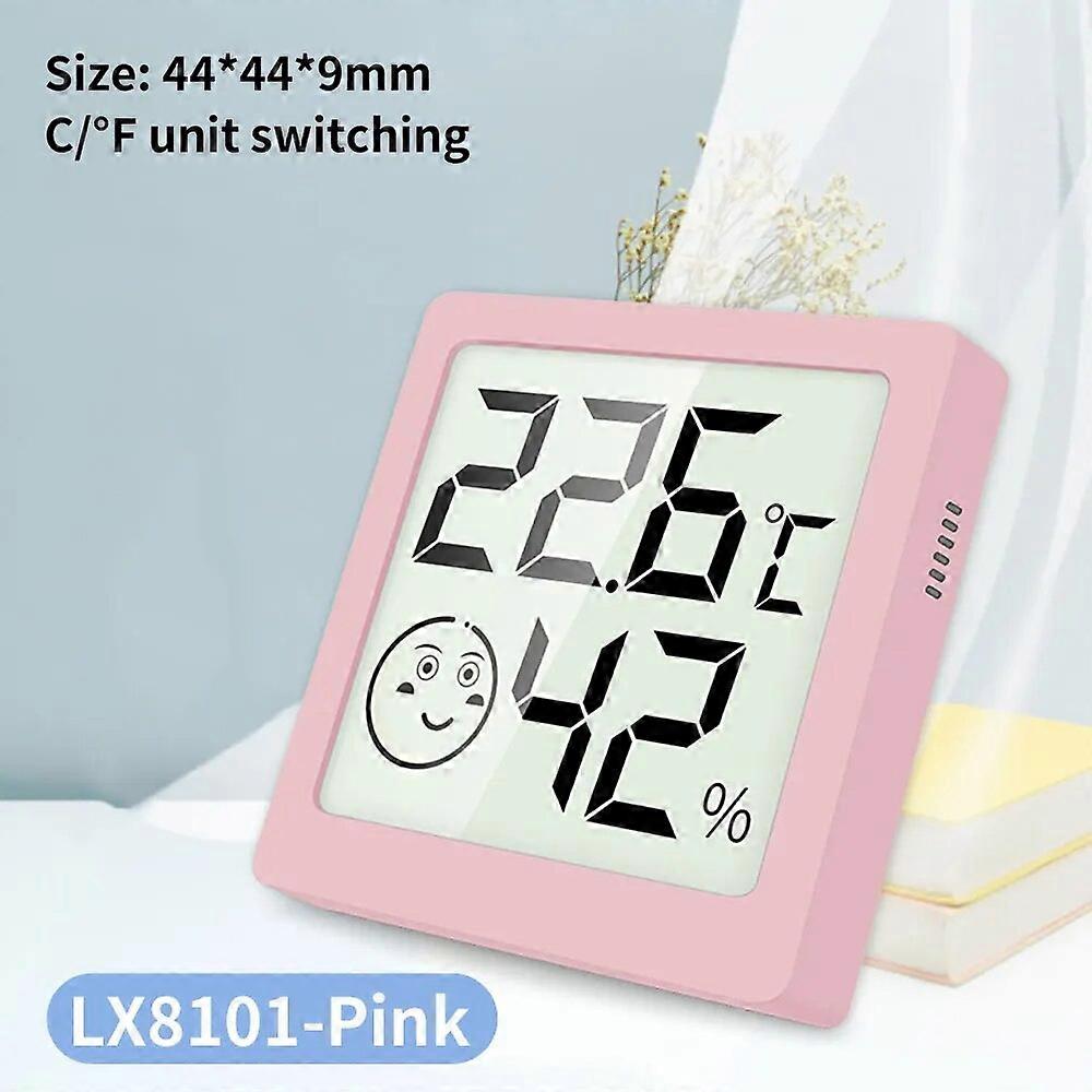 Lcd Digital Mini Thermometer And Hygrometer Indoor And Outdoor Thermometer Hygrometer Can Be Magnetically Attached To Smart Home