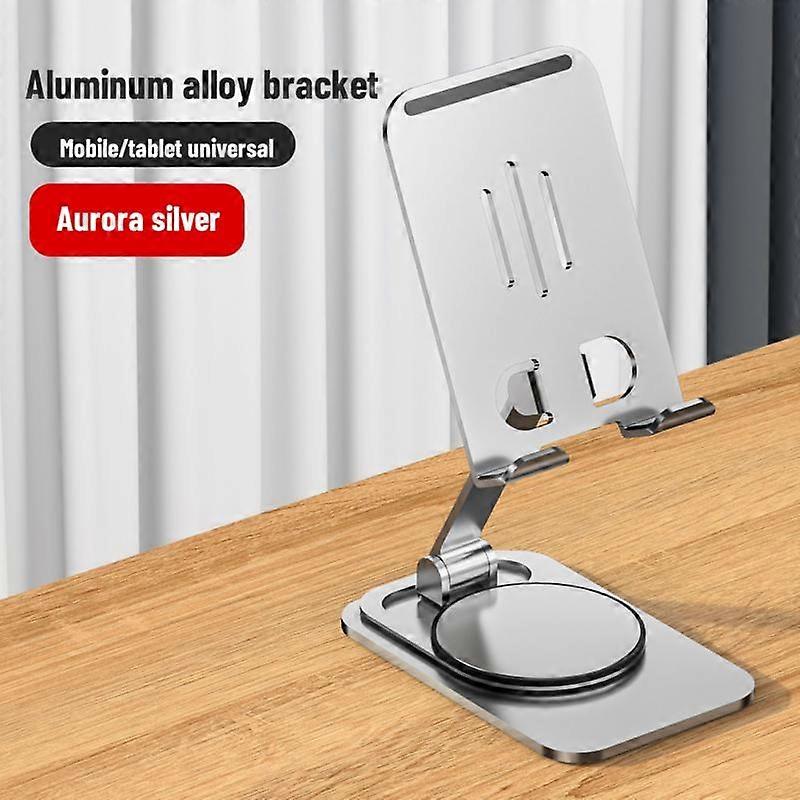RYRA Phone Holder 360 Rotation Foldable Aluminum Desktop Mobile Phone