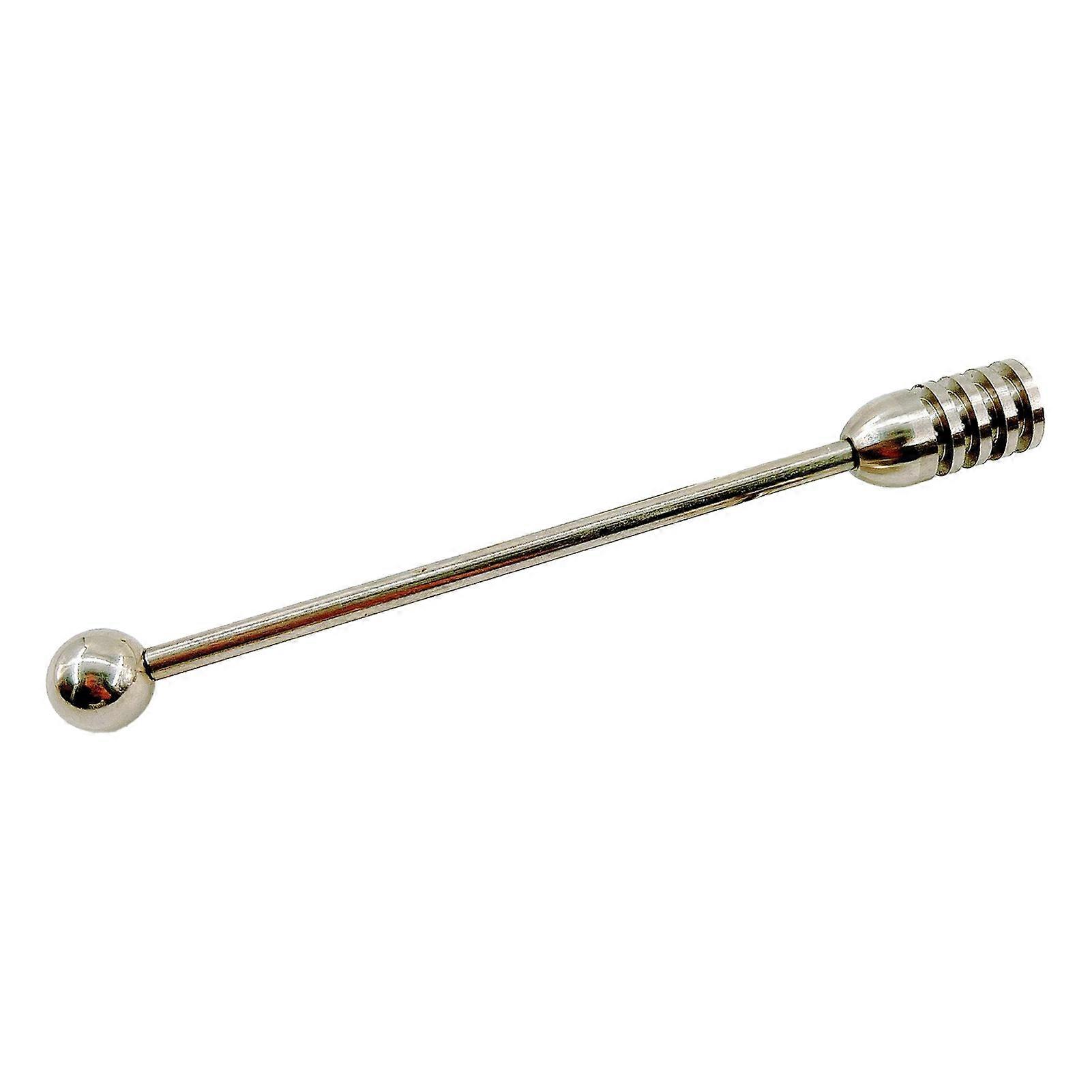 Honey Stick Long Handle Easy to Use Stainless Steel 12cm Syrup Dipper Stirrer for Home KAESI