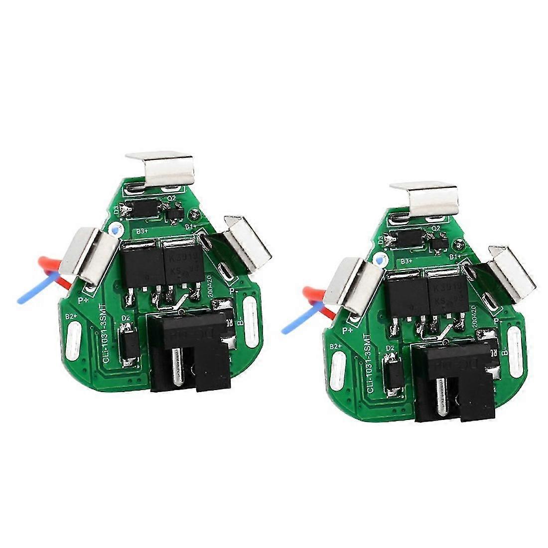 2pcs 3s 12.6v Bms 18650 Lithium Battery Board Dc Electric Tool Hand Lithium Drill Power Li-ion Batt