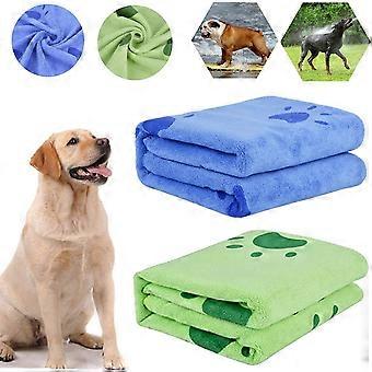 2pcs Dog Towel, 70*140cm,pet Dog Cat Microfiber Drying Towels, Cat Dog Bath Towel, Beach Towel Absorbent Towel For Small And Medium Dogs