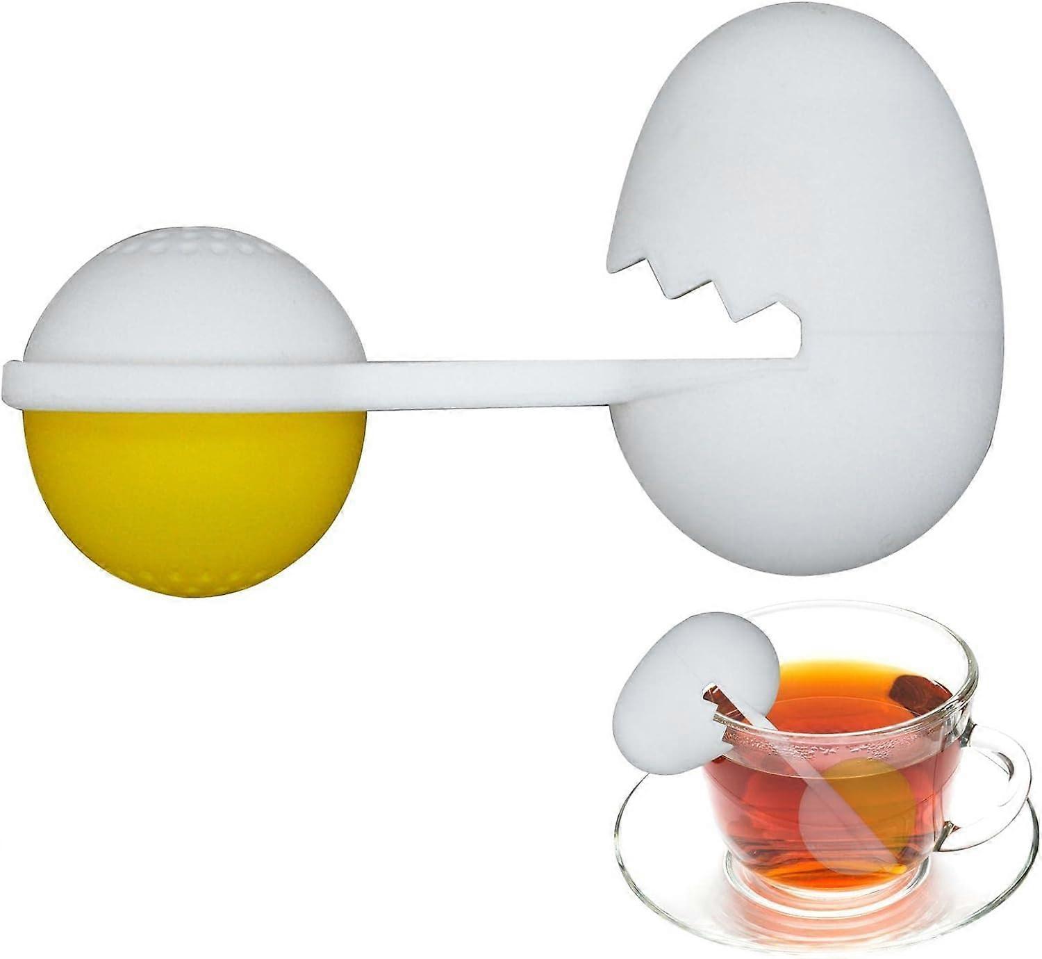 Tea strainer, tea infuser for loose tea, creative silicone tea strainer for