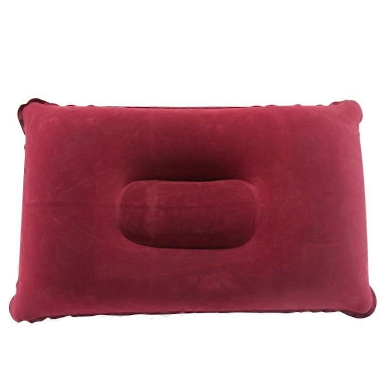 Portable Air Inflatable Pillow PVC Rectangle Cushion for Outdoor Camping Travel