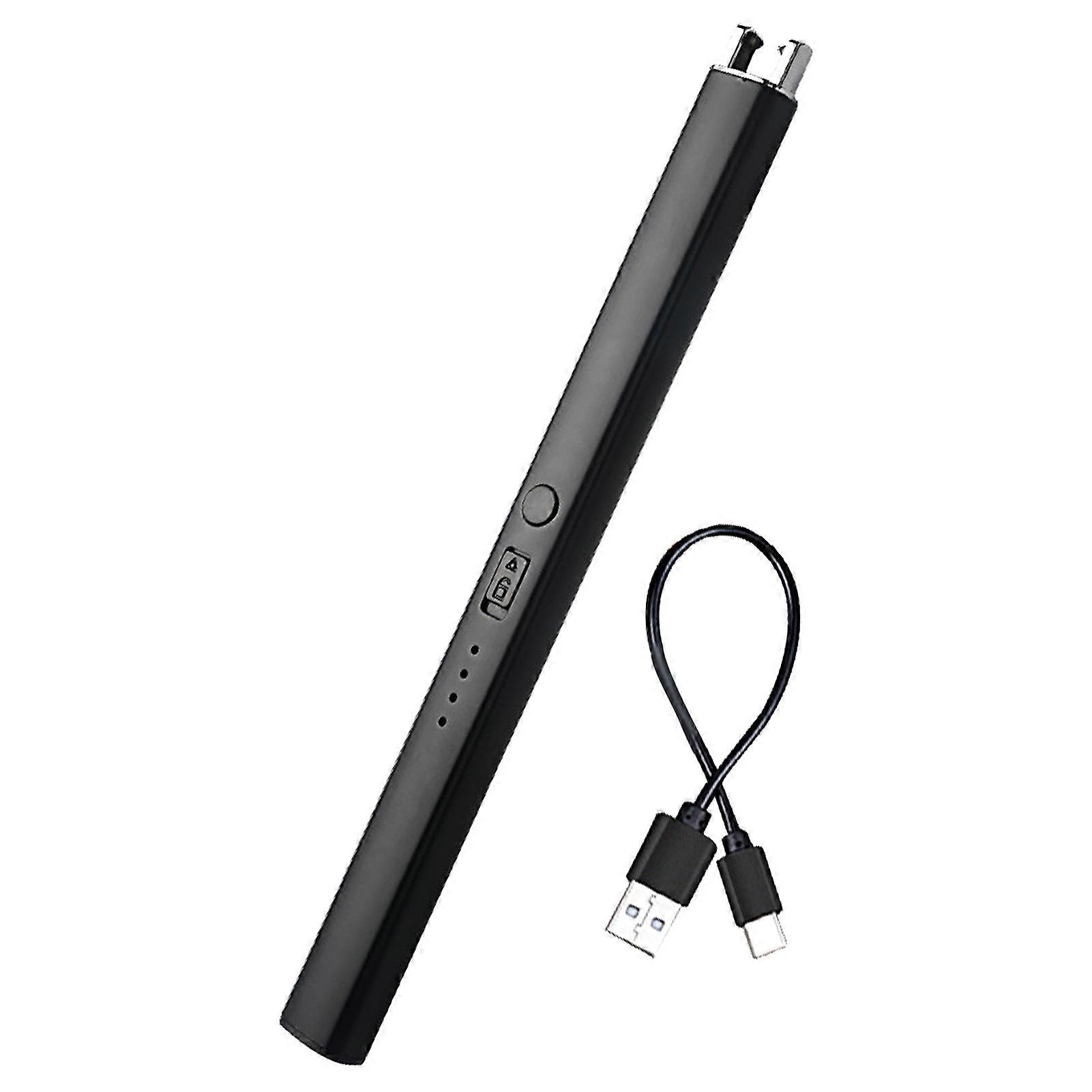 Pulse Igniter USB Rechargeable Windproof Long Handle Camping Gas Stove Flameless Electric Igniter Outdoor Supplies KAESI