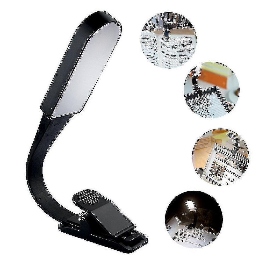 Book Light, Usb Rechargeable Reading Light With Touch Sensor, Reading Lamp