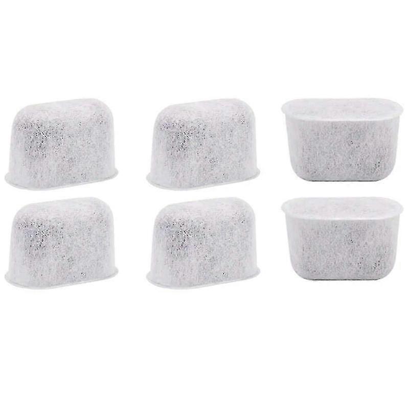 6 Pack Replacement Water Filters for , Pure Charcoal Coffee Filters for All Coffee Makers