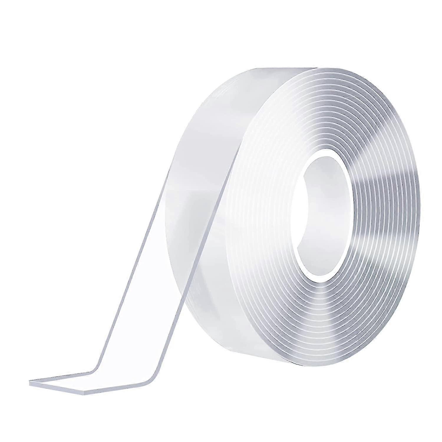 Clear Double Sided Mounting Tape Heavy Duty Multipurpose Removable Adhesive Super Sticky Nano Tape