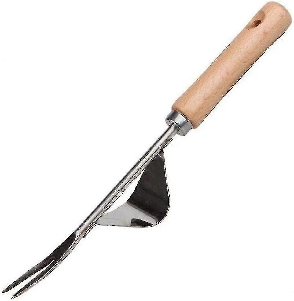 Garden Hand Weeder Stainless Steel Manual Weed Puller Long Weeder Tool