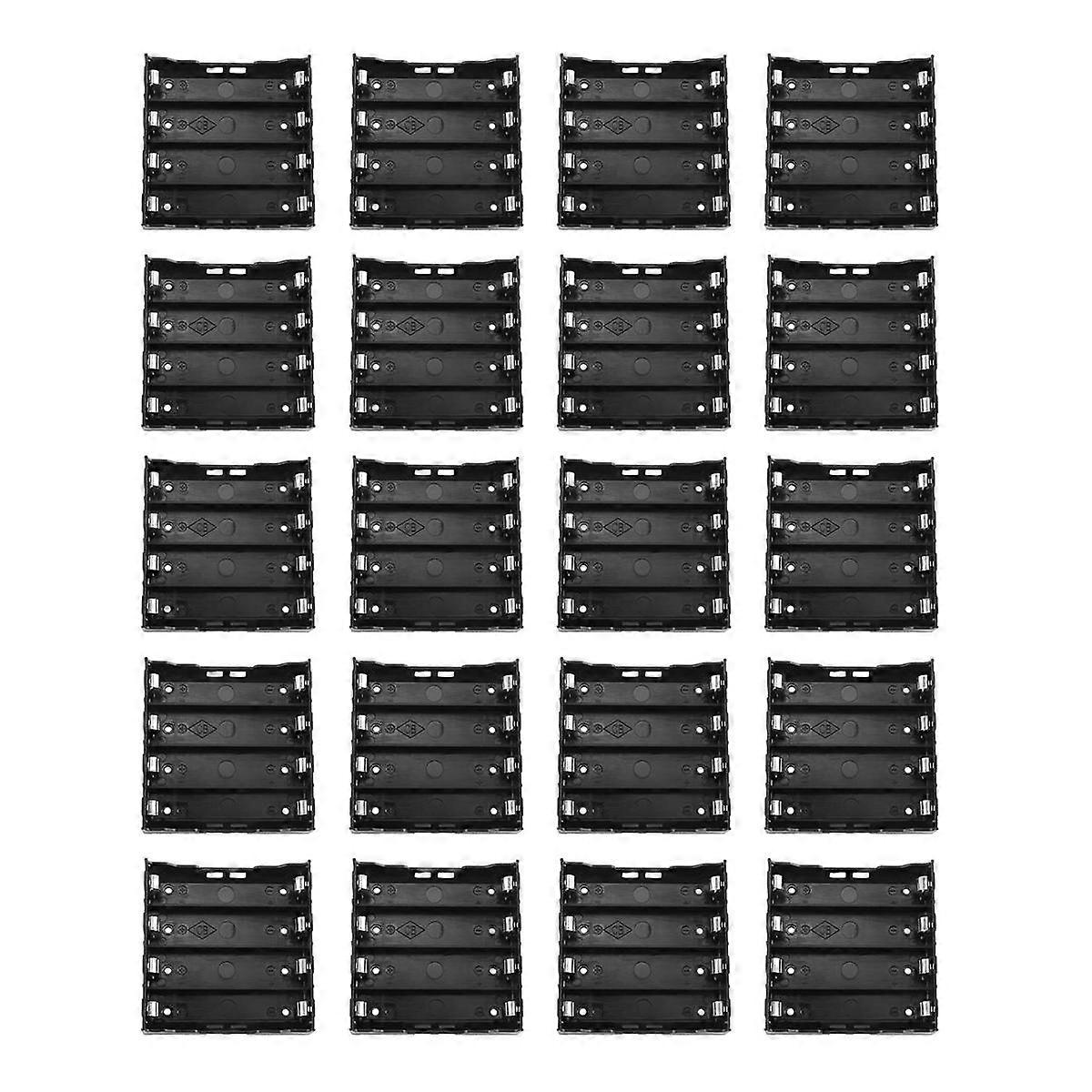 20Pcs Battery Holder Box Case Black for 4X 13.7V