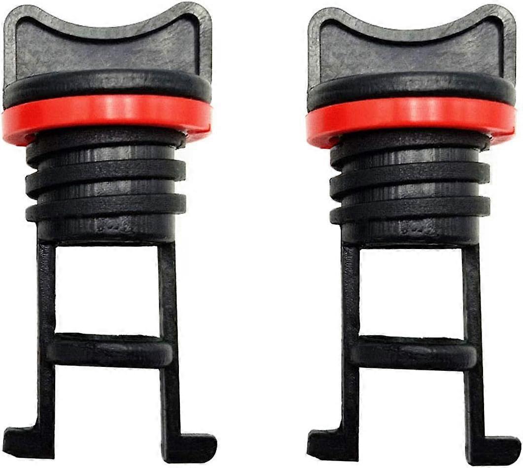 Kayak Drain Plug Kit Kayak Dinghy Canoe Boat Hull Thread Drain Plugs Black