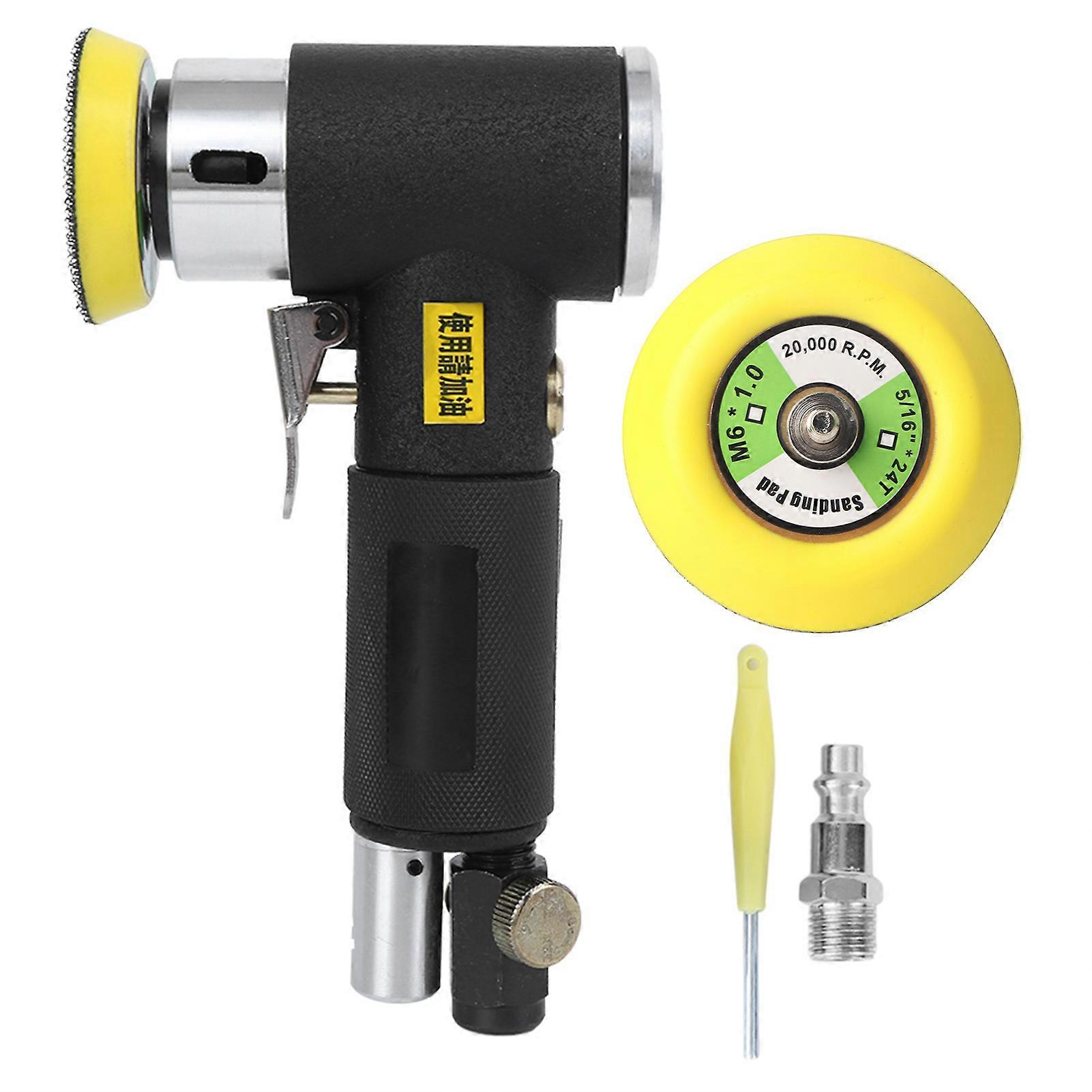 Pneumatic Polisher Small Diameter Grinding Disc Eccentric 2 Inch / 3Inch (EU Type Interface)