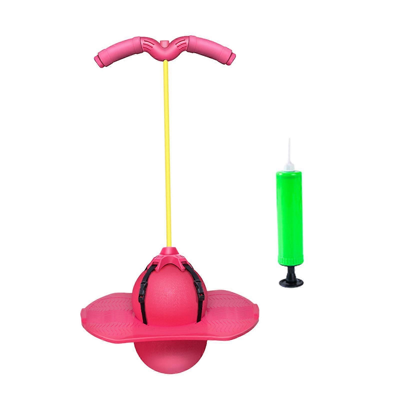 Pogo Ball with Handle Pogo Stick Jump for Games Body Training Assistant