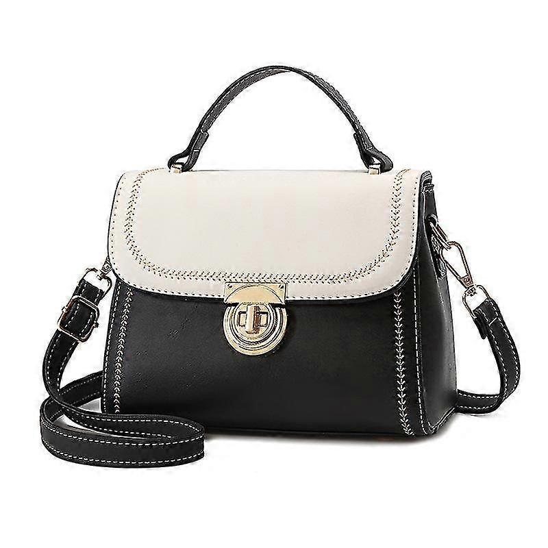 Läderväska i vacker mode, axelremsväska