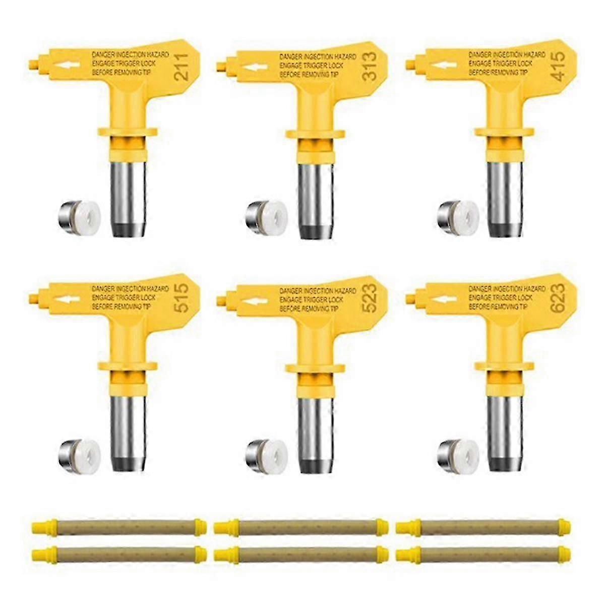 Suitable for Airless Paint Nozzles and Filters Set Spraying Machine Tips Airless Paint Sprayer Nozzle Filter Spr