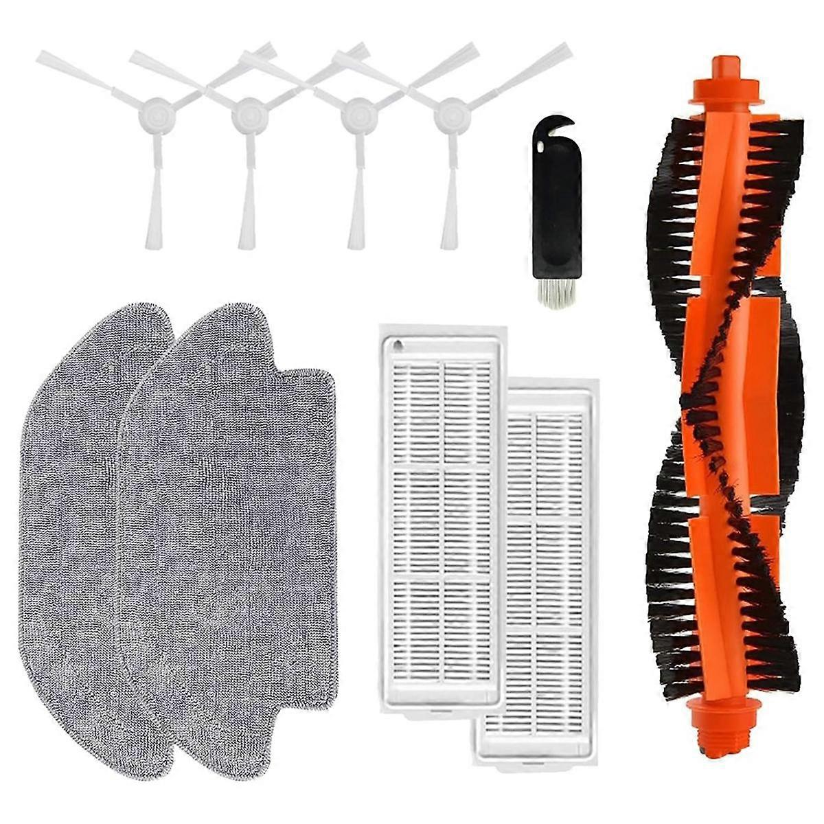 Replacement Parts for Mi Robot Vacuum XMSTJQR2S/Mop 2S/STYJ02YM Main Side Brush Hepa Filter Mop Clo