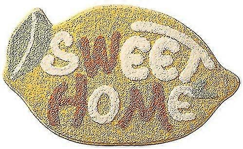 Luxury Bath Rug | Soft Flocking Shaggy Mat | Fashionable And Presentable With Fruit Sharp | Water Super Absorbent