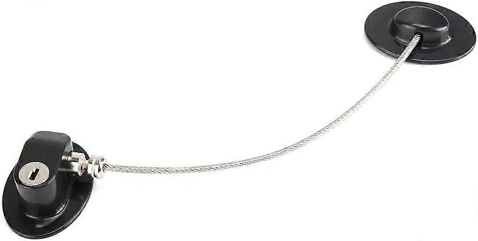 Window Limiter, Greater Pressure Resistant Wardrobe Lock Easy Install Security Cabinet Locks for Fridge Wardrobe
