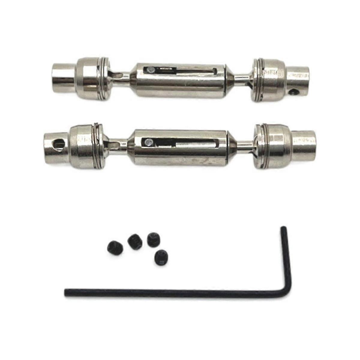 RC Auto Upgrade Vorne Hinten Antriebswelle Set für 1/16 C64 C74 RC Auto Upgrade Teile Silber