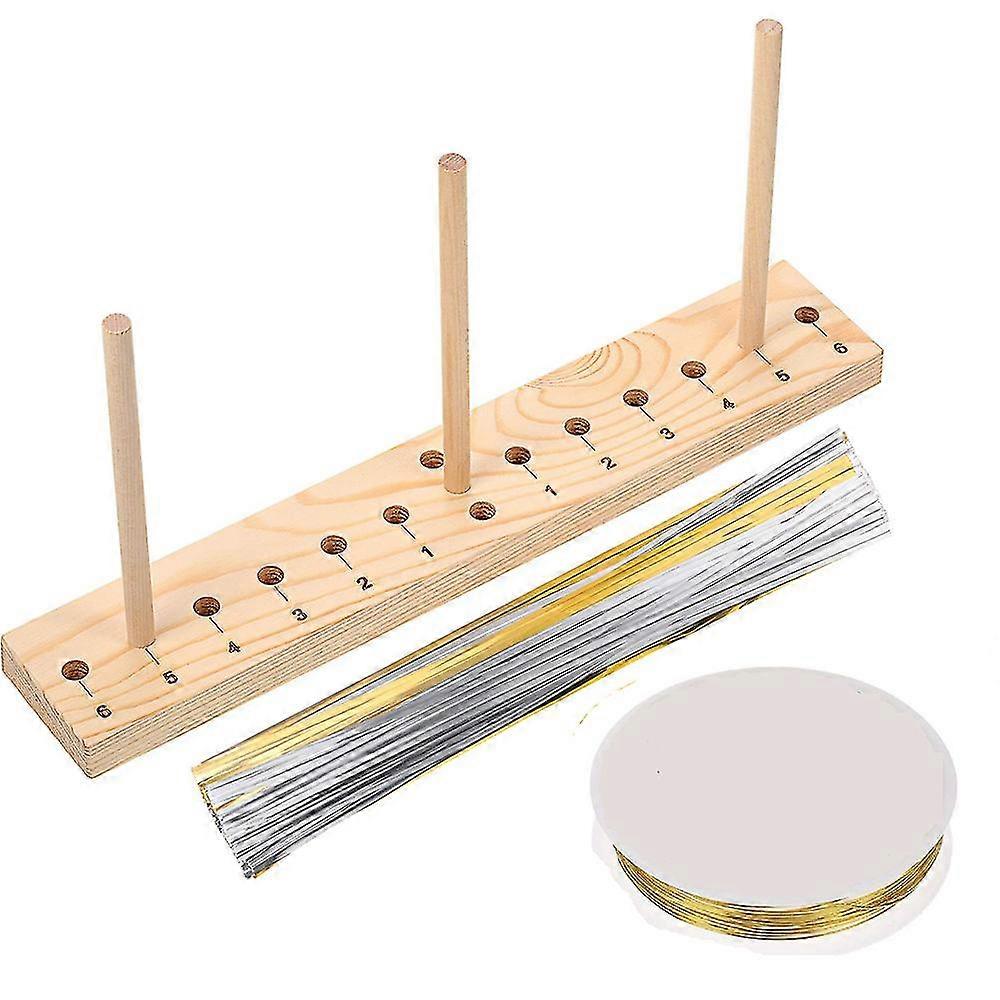 Ribbon Bow Maker Wooden Bow Making Tool, Bow Maker, for Making Bows, DIY Crafts Party Tool