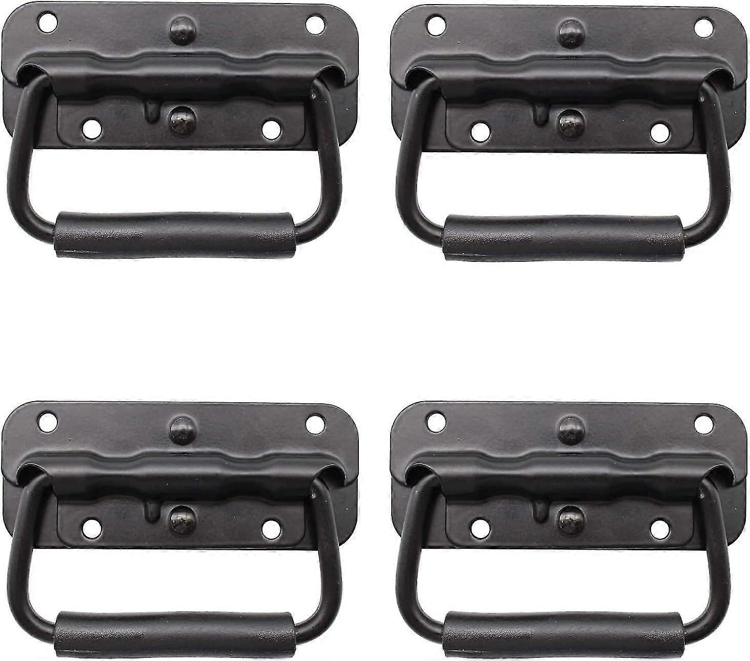 4 Piece Flight Case Handle, Tool Box Spring Handle, Pull Spring Folding Handle, Folding Handle, Spring Box Handle, Handle Replacement For Toolbox Or S